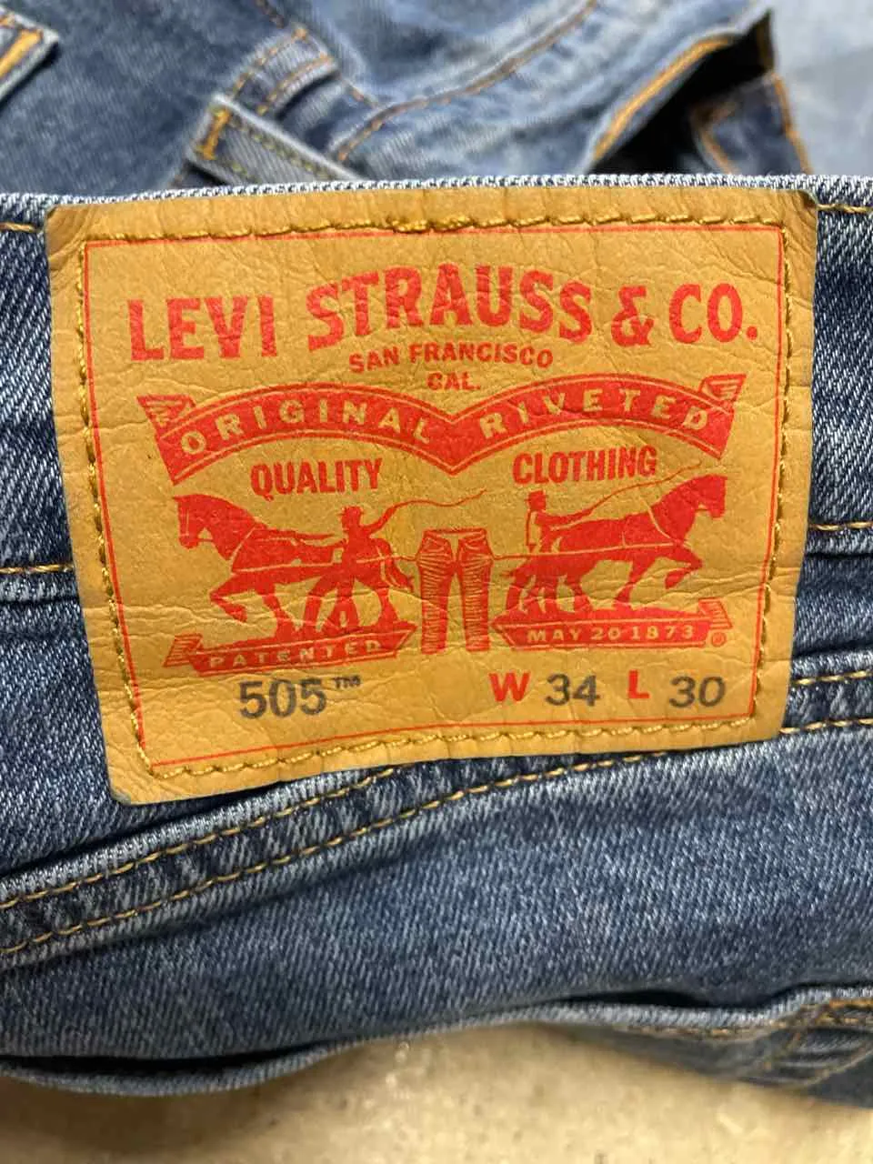 Levis Jeans Men's 34