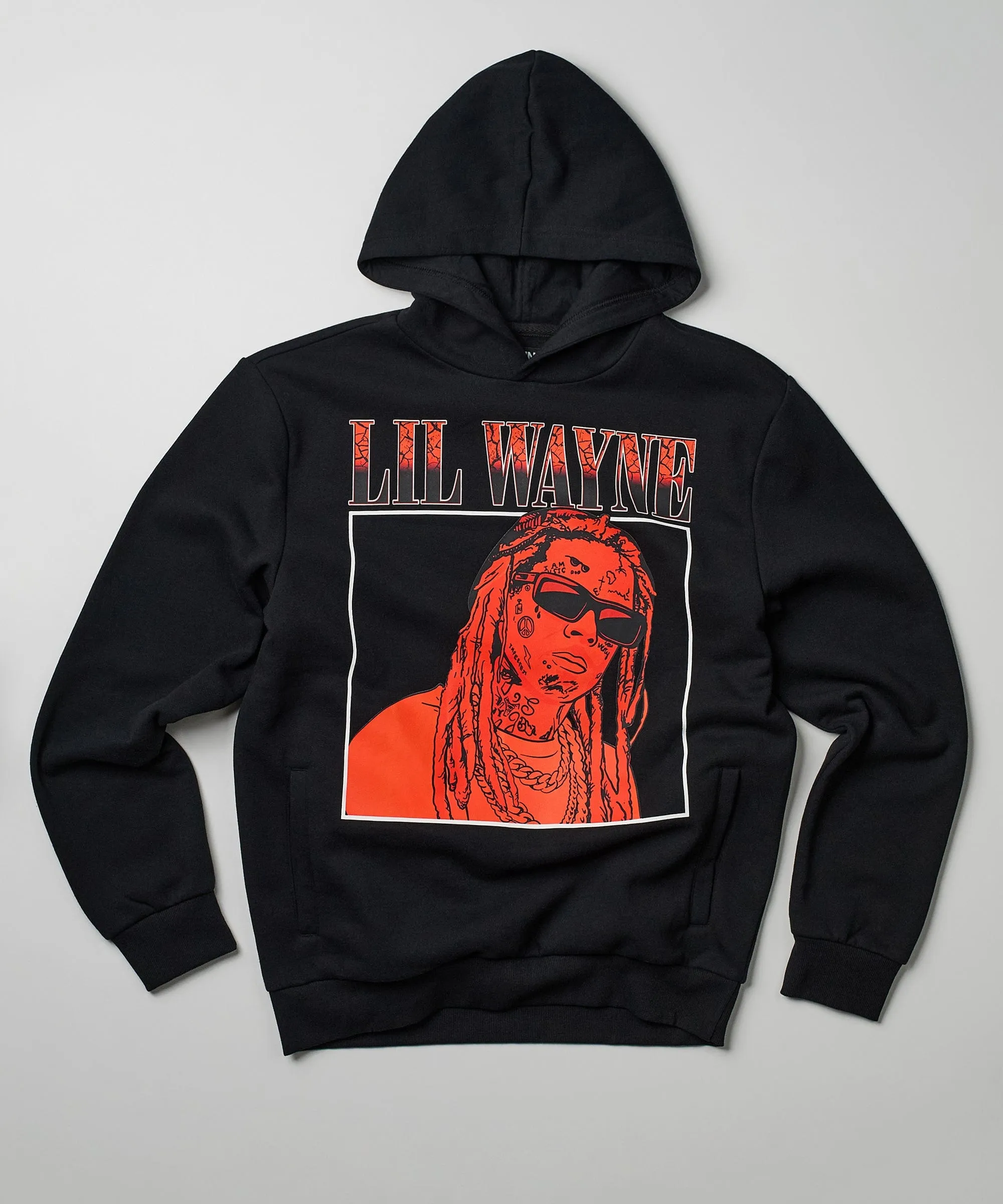 Lil Wayne Box Hoodie - Black