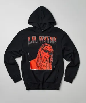 Lil Wayne Box Hoodie - Black