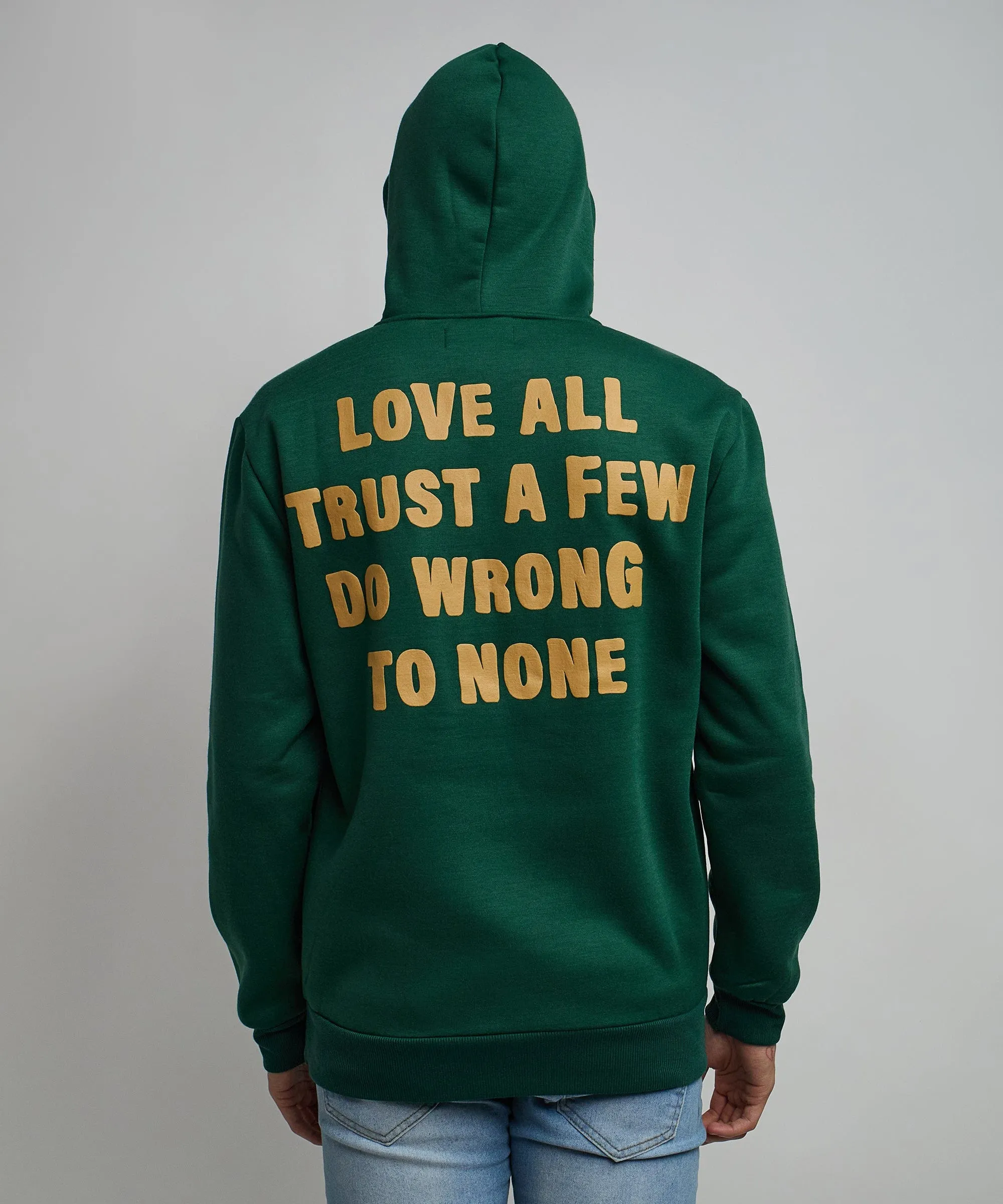 Love All Hoodie - Olive Green