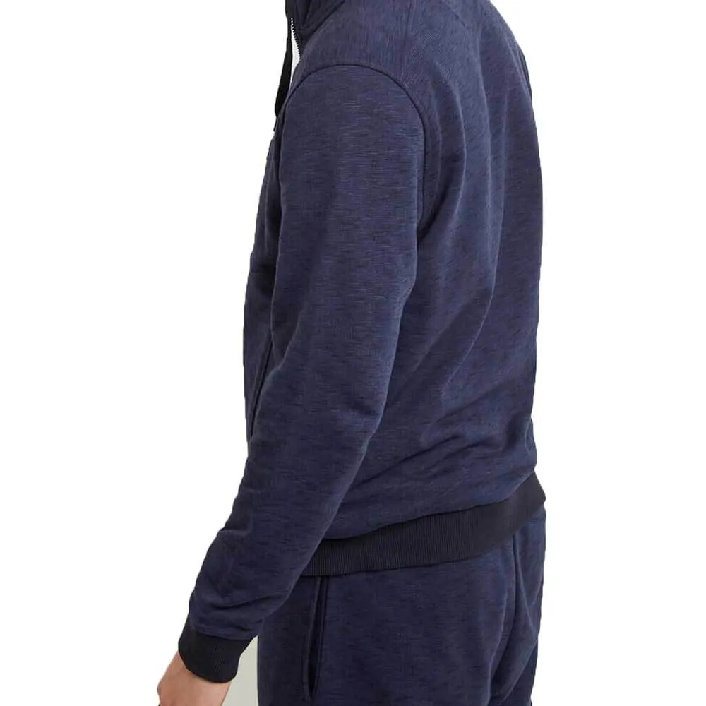 Lyle & Scott Men's Space Dye Zip Through Hoodie - Navy