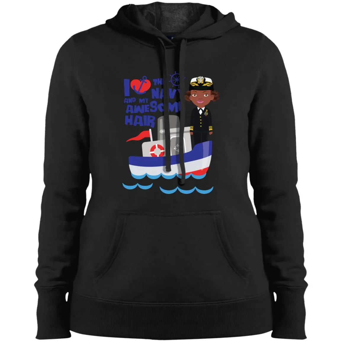 Navy Hoodie Youth/Women