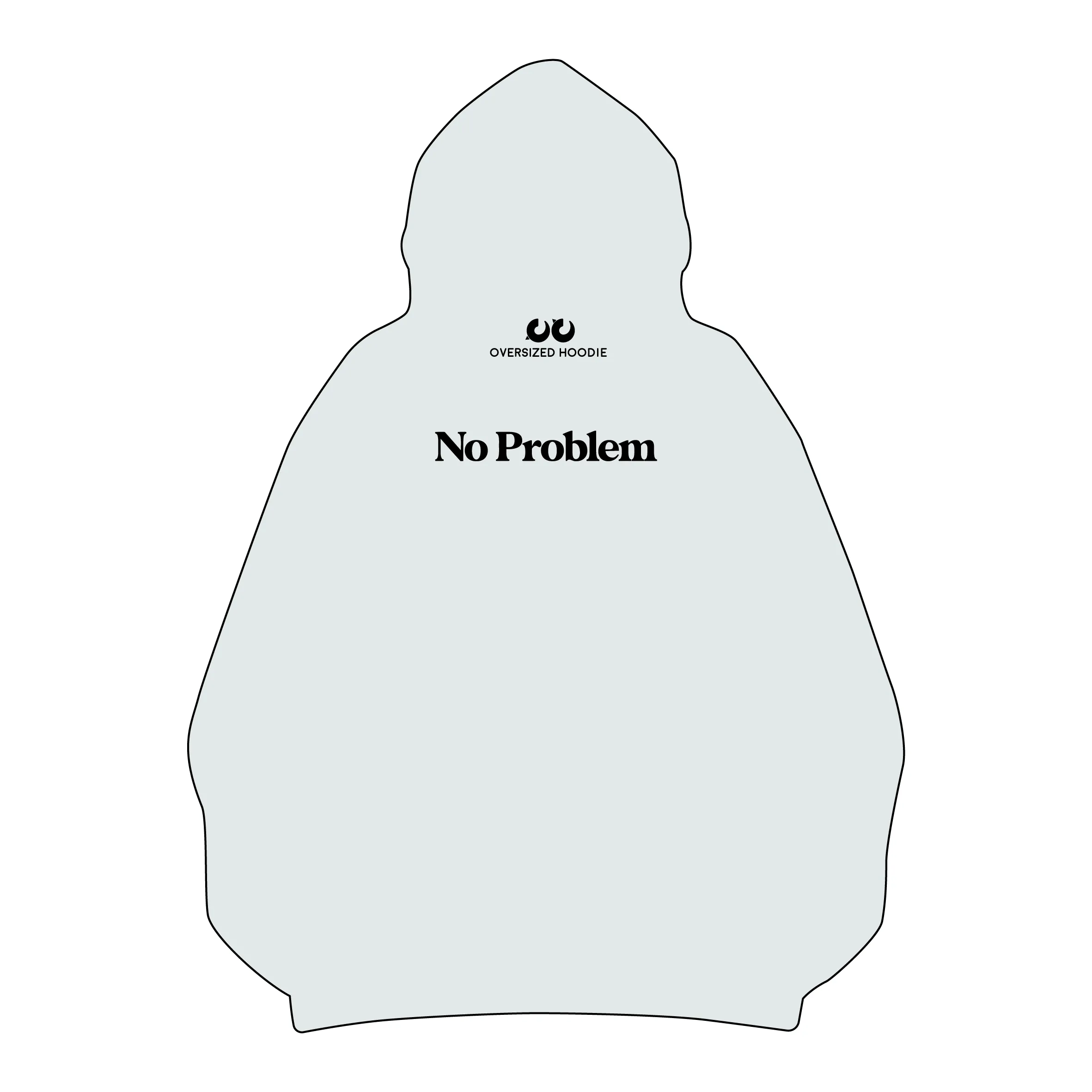 No Problem (Oversized Hoodie)