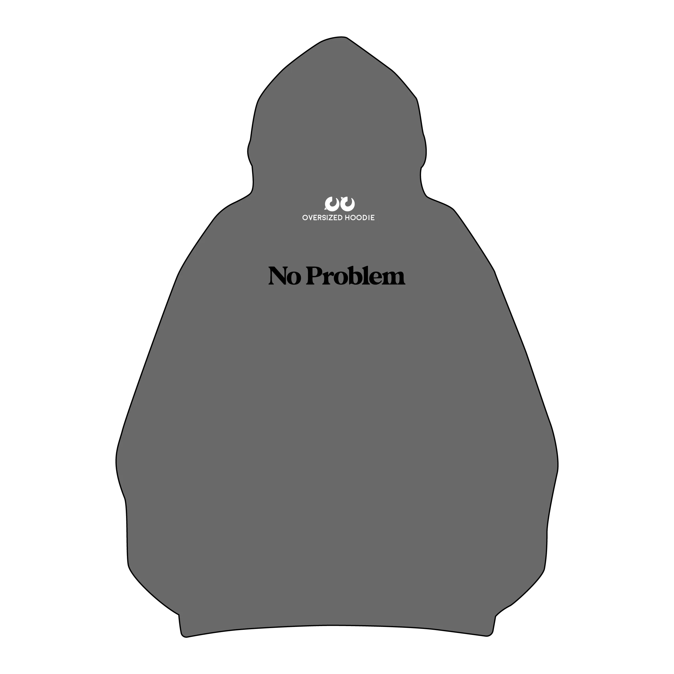 No Problem (Oversized Hoodie)