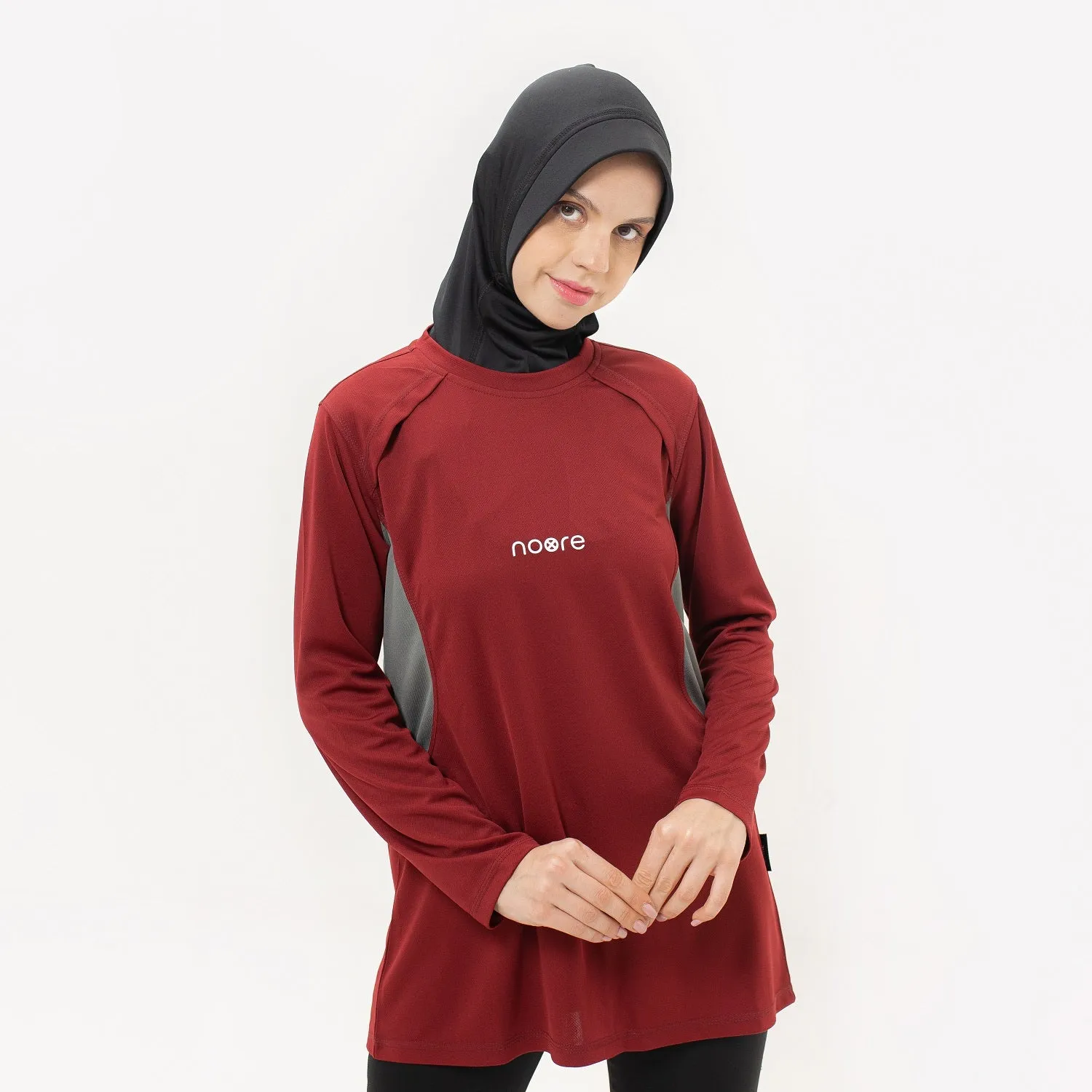 NOORE - Nazra Tops - Maroon