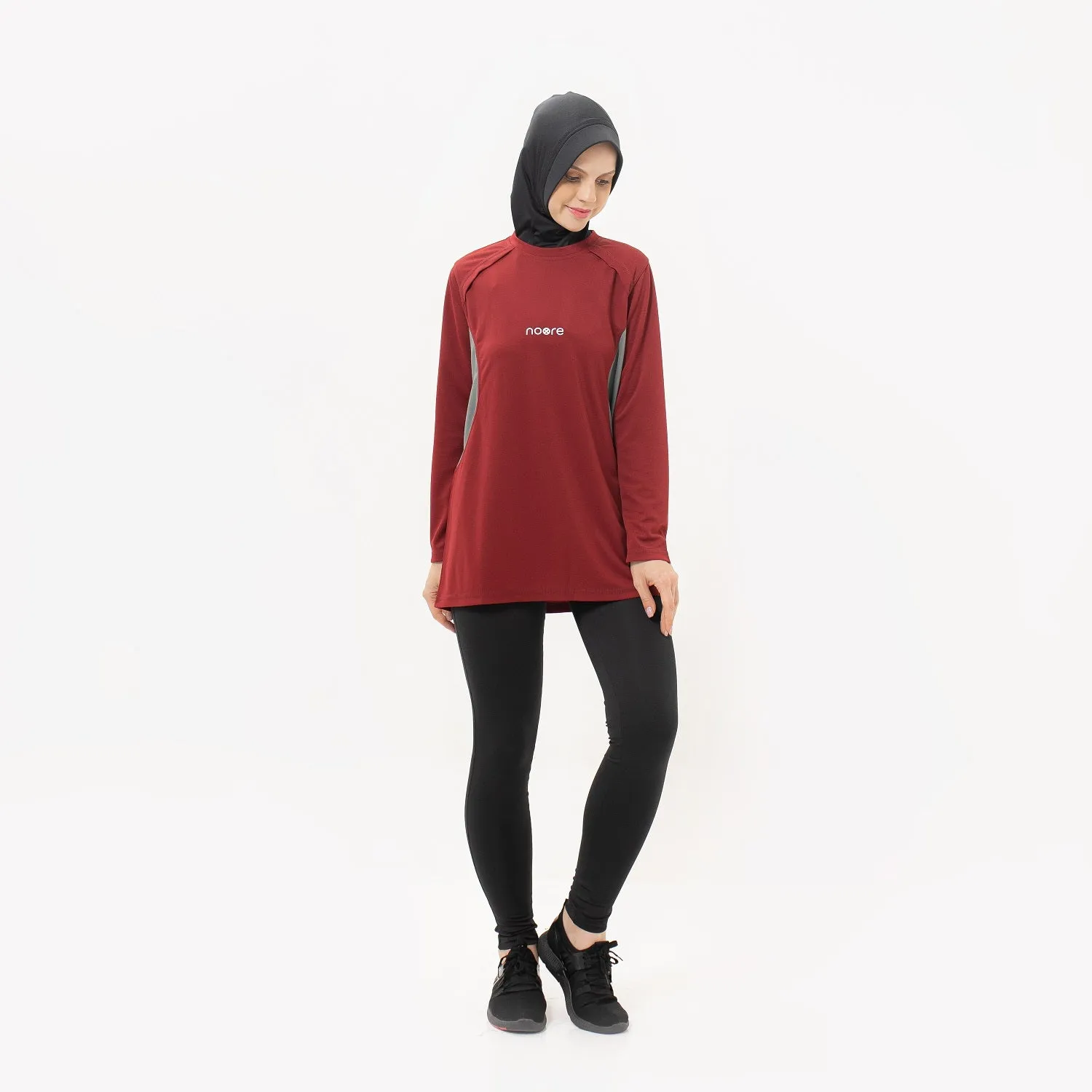 NOORE - Nazra Tops - Maroon