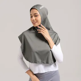 NOORE - Sarai Sport Hijab - Dark Grey