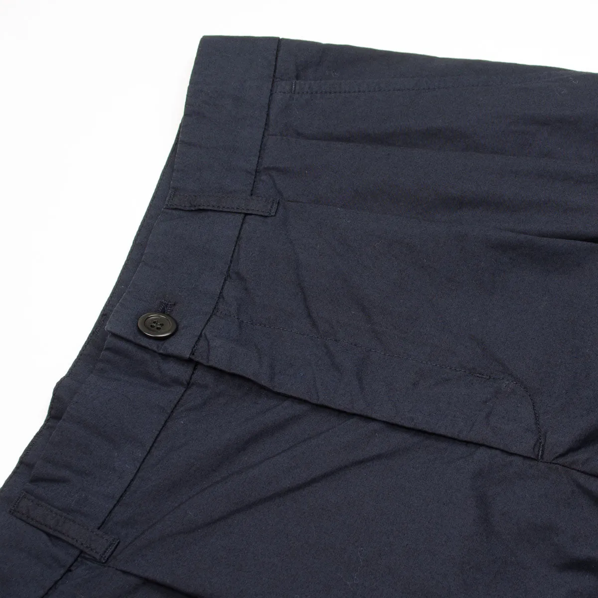 Norse Projects - Benn Typewriter Pleated Short - Dark Navy