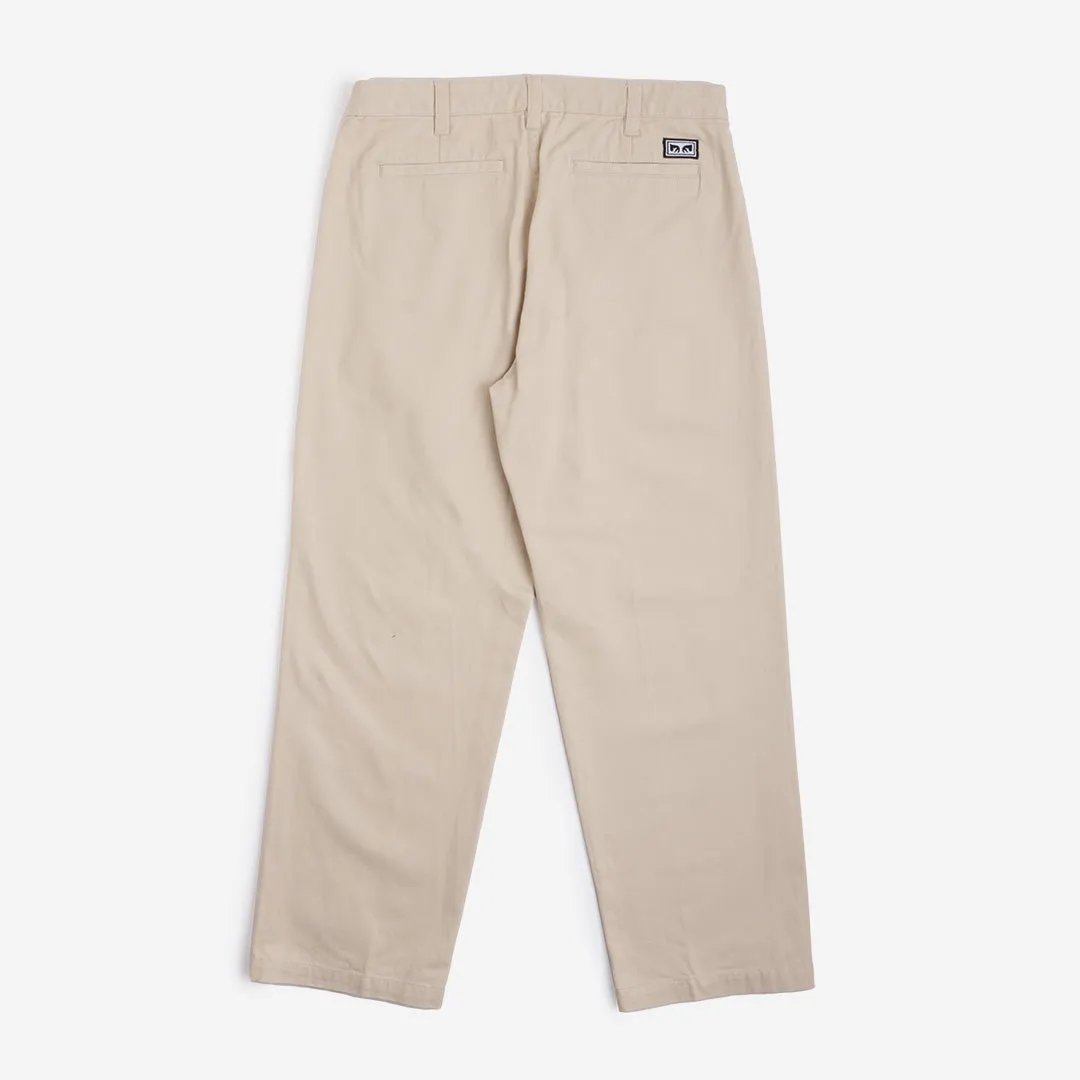 OBEY Hardwork Pleated Pant