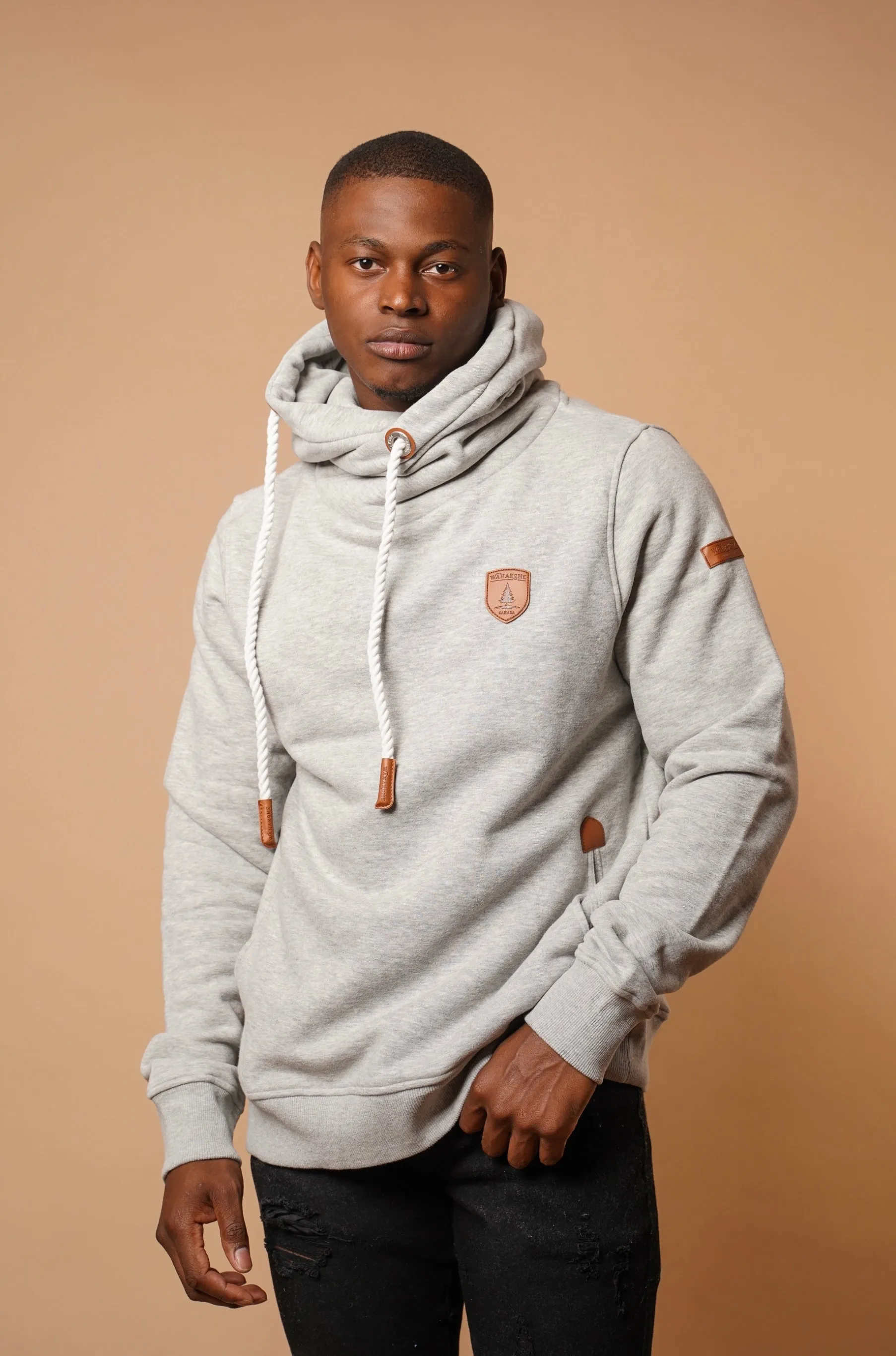 Olympus Light Heather Grey Hoodie