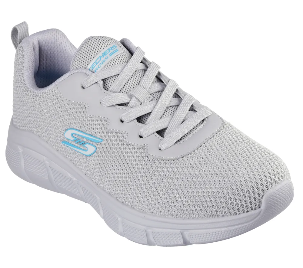 Pantofi sport, barbati, SKECHERS BOBS B FLEX-CHILL EDGE 118106-LTGY, gri, textil