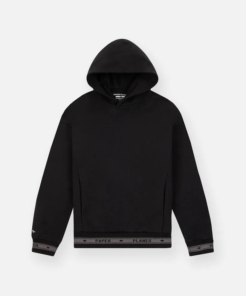 PAPER PLANES LOGO JACQUARD HOODIE