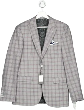 QuizMen Grey Checked Blazer BNWT UK 38" CHEST