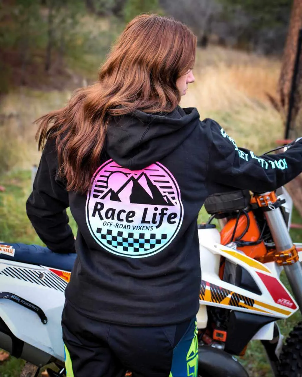 Race Life Unisex Zip Hoodie