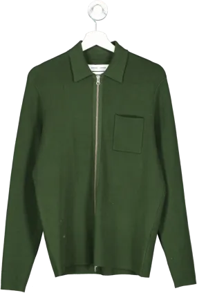 Samsøe Samsøe Green Plain Cardigan UK S