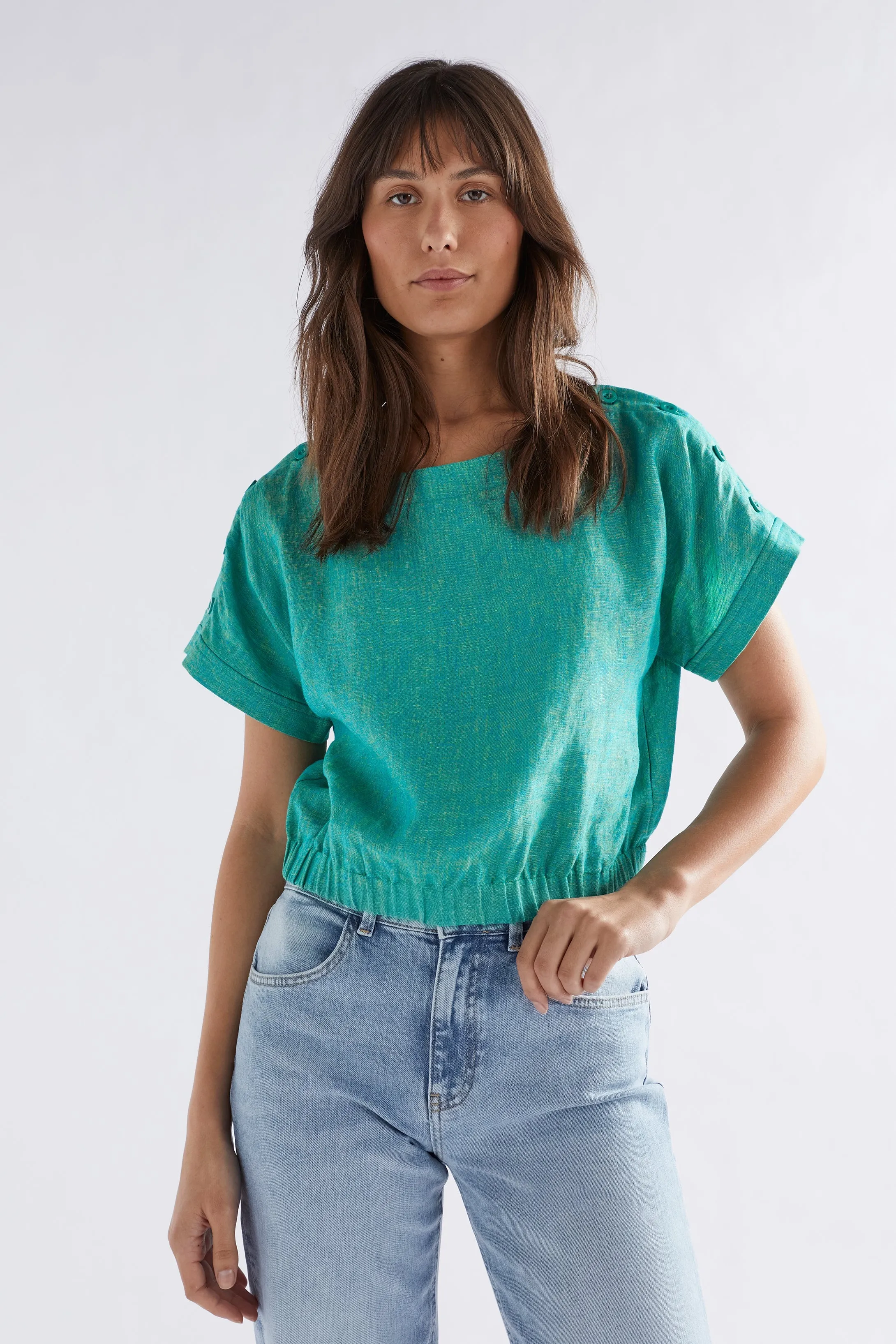 Sav Linen Top