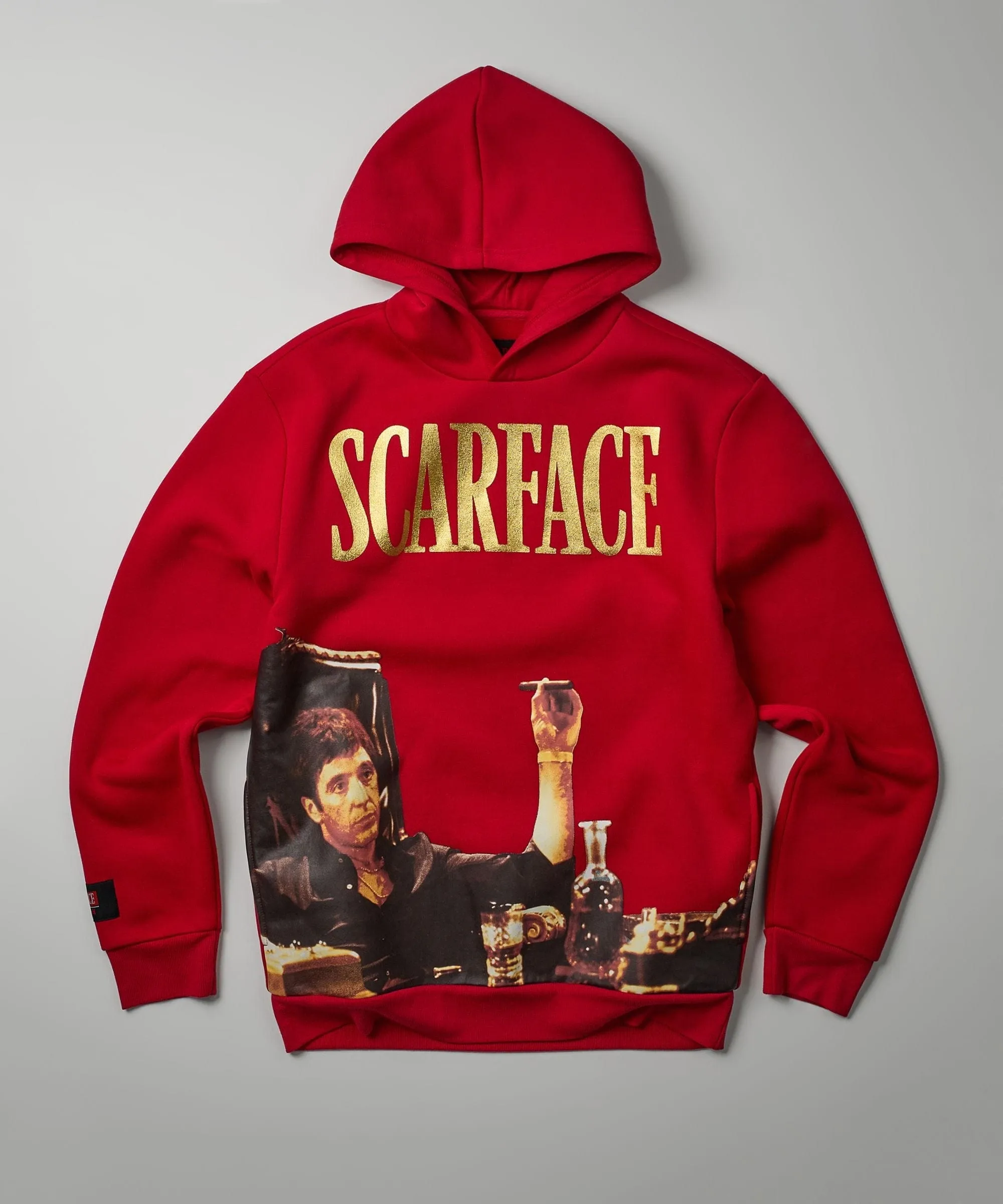 Scarface Photo Print Hoodie - Red