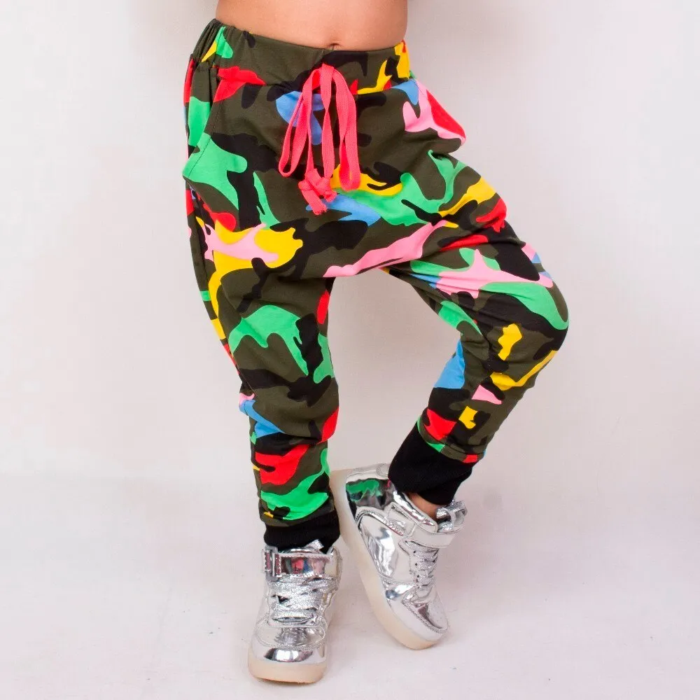 Summer Harem Camouflage Skinny Pants