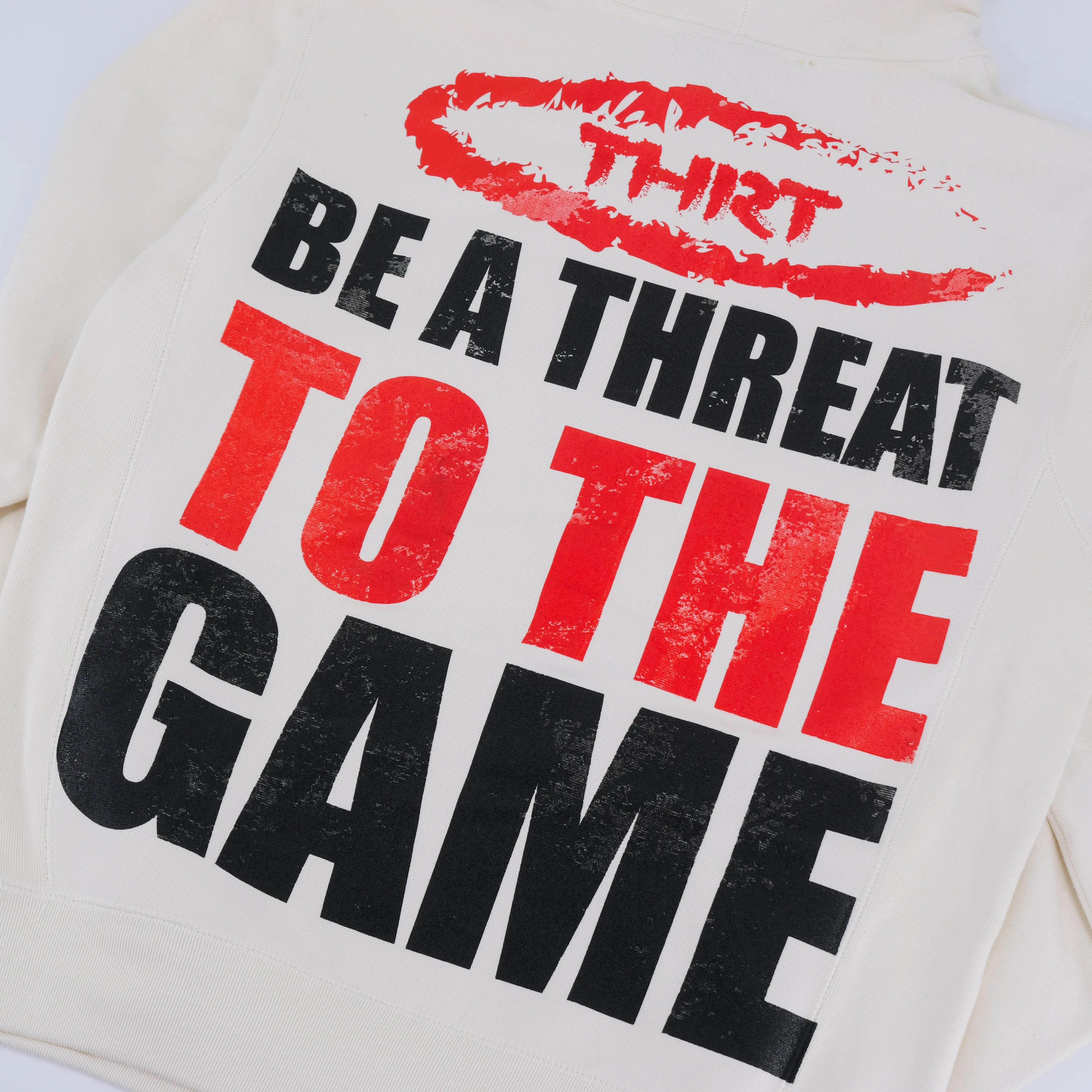 Threat To The Game Hoodie Natural