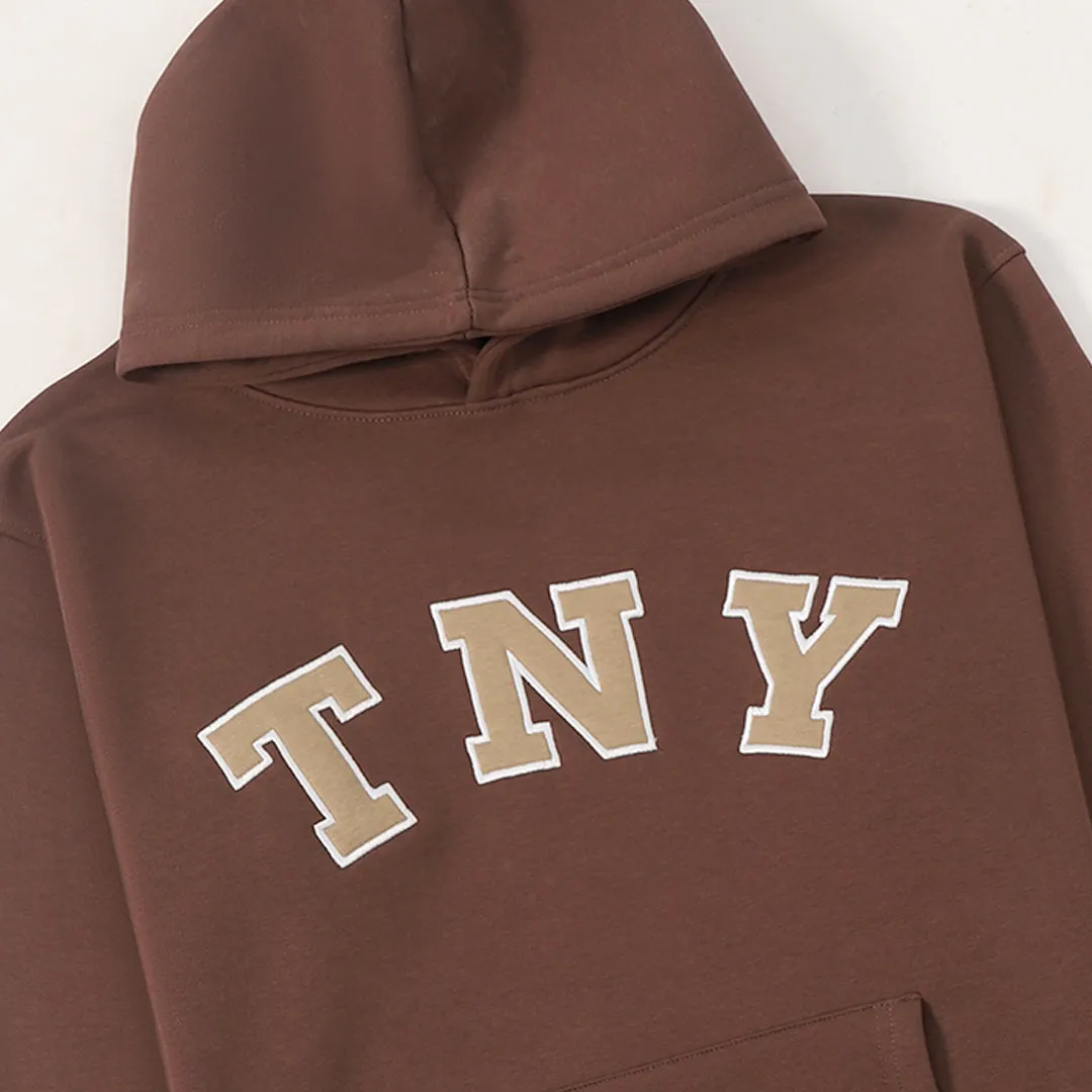 TNY Unisex Oversized Hoodie - Cocoa Brown