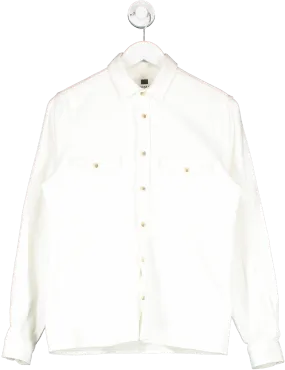 Topman White Denim Shirts UK XS