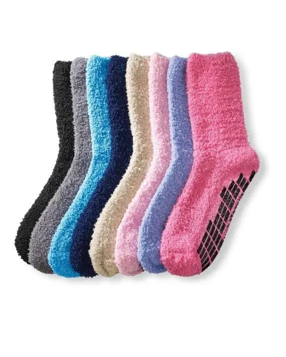 Unisex Ultra-Soft Anti-Slip Crew Socks - 4 pack