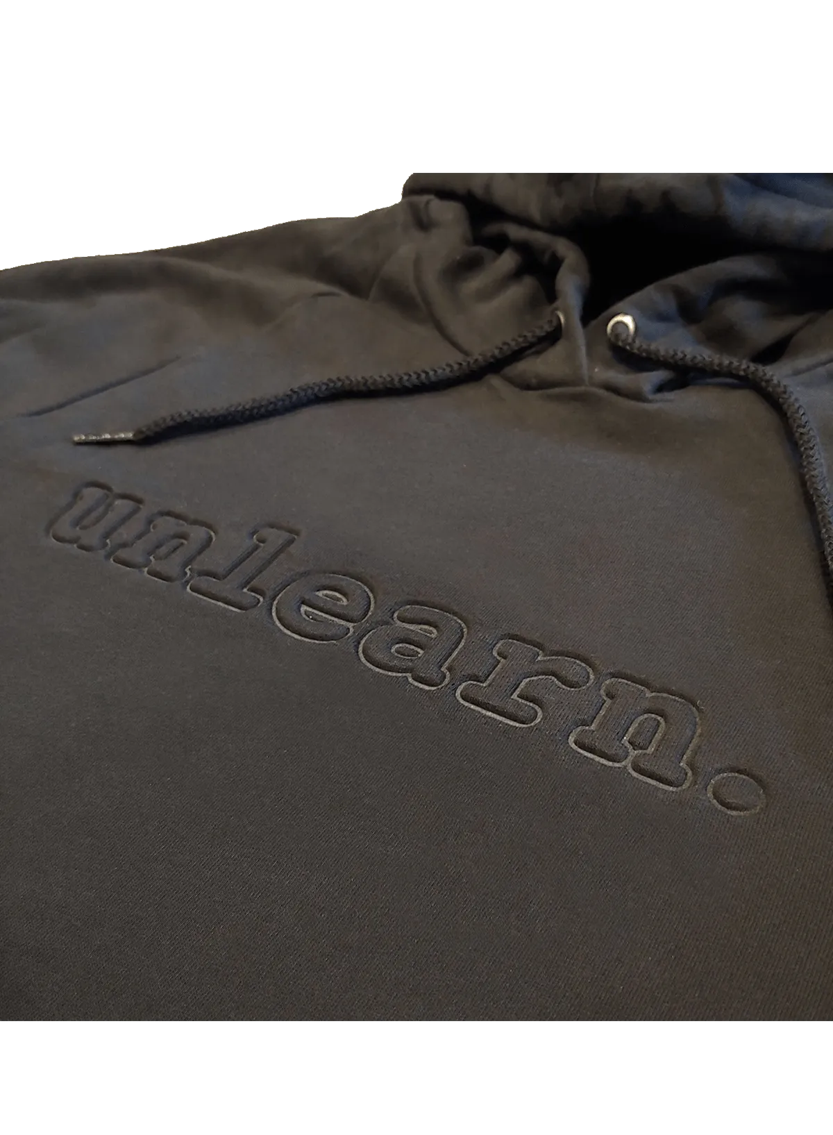 unlearn. Embossed Logo - Hoodie