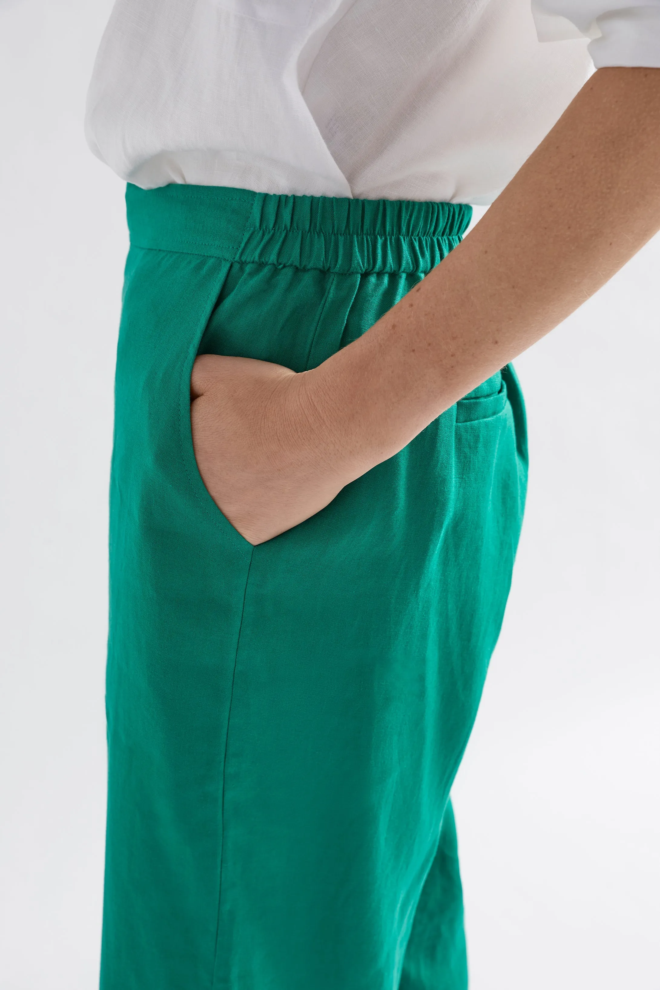 Vassa Linen Culotte